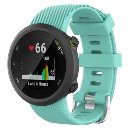 Bracelet de montre en silicone uni sergé xDfind, For Garmin Forerunner 45 / 45S / Swim 2