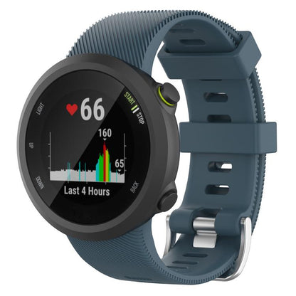 Bracelet de montre en silicone uni sergé xDfind, For Garmin Forerunner 45 / 45S / Swim 2
