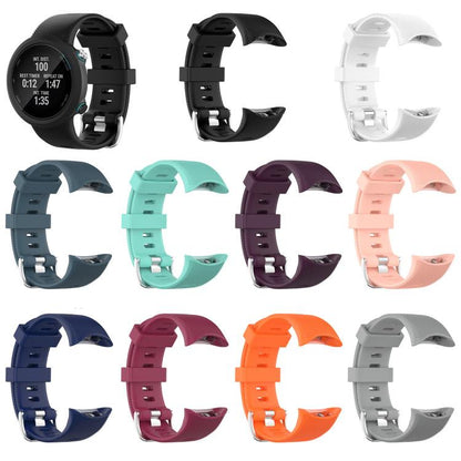 Bracelet de montre en silicone uni sergé xDfind, For Garmin Forerunner 45 / 45S / Swim 2