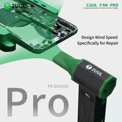 2UUL DA97 Cuul Fan Pro Cooling + Cleaning + Suction 3 in 1 Turbo Fan