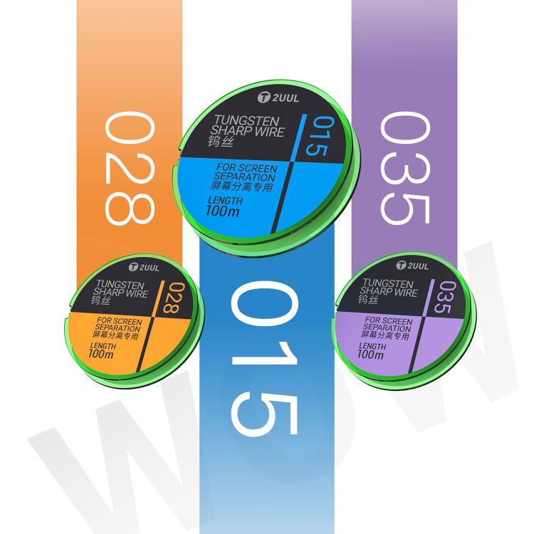 2UUL WS-015 0.015mm 100m Tungsten Sharp Diamond Wire