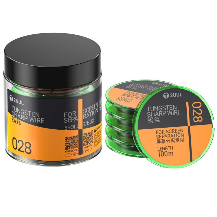 2UUL WS-028 0.028mm 100m Tungsten Sharp Diamond Wire