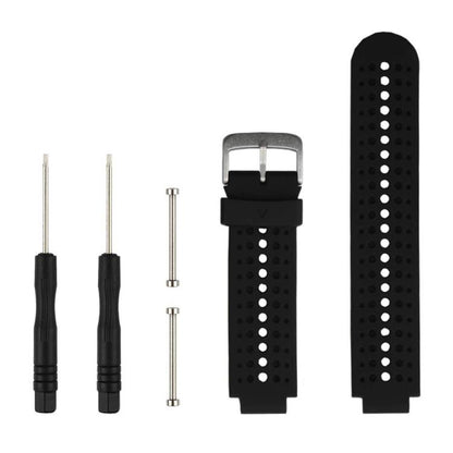 Bracelet de montre en silicone bicolore xDfind avec outil, For Garmin Forerunner 235/220/620/630/230/735