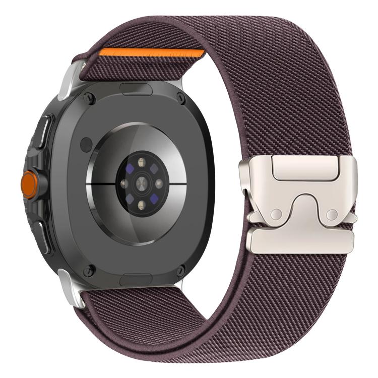 Bracelet de montre extensible en nylon avec boucle parachute xDfind, For Samsung Galaxy Watch8 / Watch8 Classic