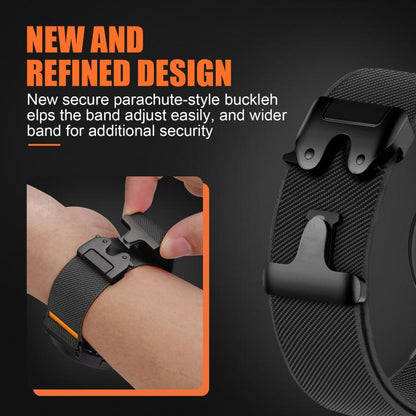 Bracelet de montre extensible en nylon avec boucle parachute xDfind, For Samsung Galaxy Watch8 / Watch8 Classic
