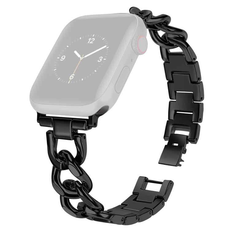 Bracelet de montre en métal à double cercle xDfind, For Apple Watch 42 / 44 / 45 / 46 / 49mm, For Apple Watch 38 / 40 / 41 / S10 42mm
