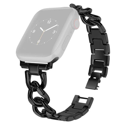 Bracelet de montre en métal à double cercle xDfind, For Apple Watch 42 / 44 / 45 / 46 / 49mm, For Apple Watch 38 / 40 / 41 / S10 42mm