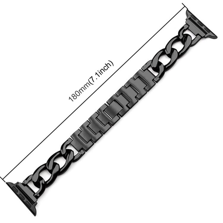 Bracelet de montre en métal à double cercle xDfind, For Apple Watch 42 / 44 / 45 / 46 / 49mm, For Apple Watch 38 / 40 / 41 / S10 42mm
