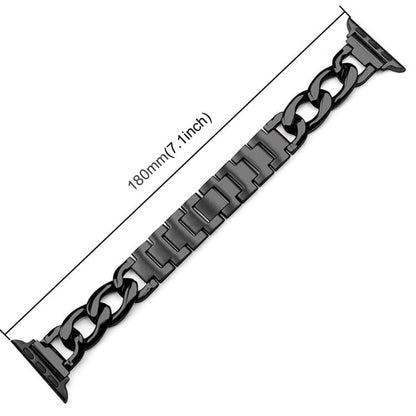 Bracelet de montre en métal à double cercle xDfind, For Apple Watch 42 / 44 / 45 / 46 / 49mm, For Apple Watch 38 / 40 / 41 / S10 42mm