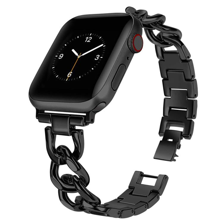 Bracelet de montre en métal à double cercle xDfind, For Apple Watch 42 / 44 / 45 / 46 / 49mm, For Apple Watch 38 / 40 / 41 / S10 42mm