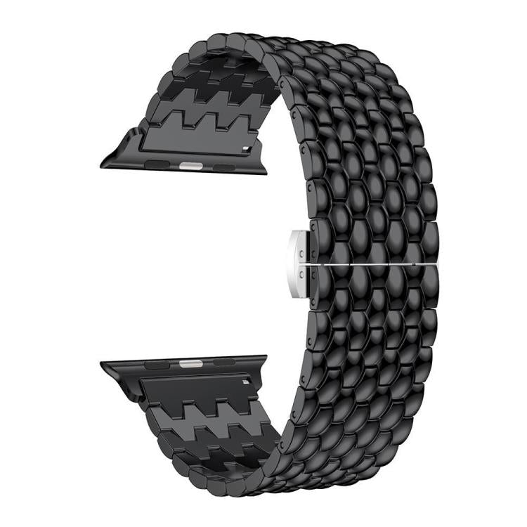 Bracelet de montre en métal à texture dragon xDfind, For Apple Watch 42 / 44 / 45 / 46 / 49mm, For Apple Watch 38 / 40 / 41 / S10 42mm