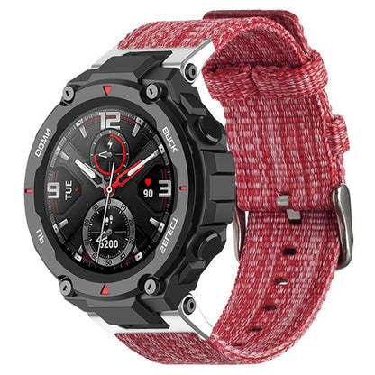 Bracelet de montre en toile de nylon xDfind, For Amazfit T-Rex 3