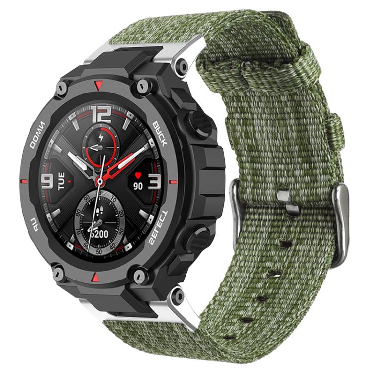Bracelet de montre en toile de nylon xDfind, For Amazfit T-Rex 3