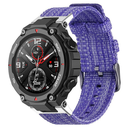 Bracelet de montre en toile de nylon xDfind, For Amazfit T-Rex 3