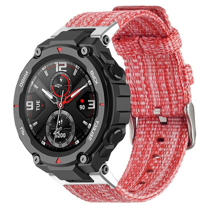 Bracelet de montre en toile de nylon xDfind, For Amazfit T-Rex 3