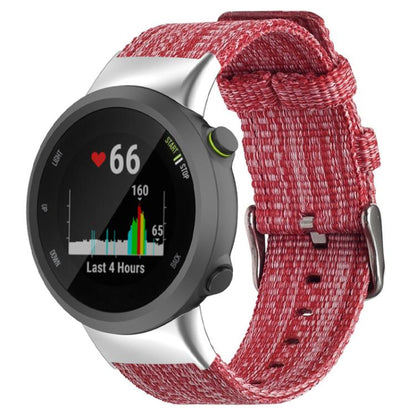 Bracelet de montre en toile de nylon xDfind, For Garmin Forerunner 45 / 45S / Swim 2