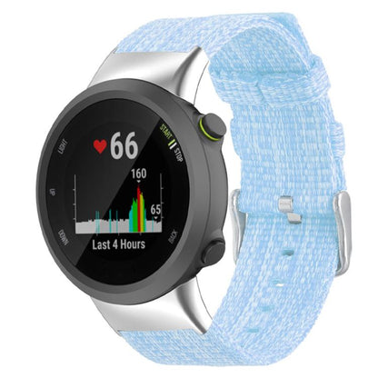 Bracelet de montre en toile de nylon xDfind, For Garmin Forerunner 45 / 45S / Swim 2
