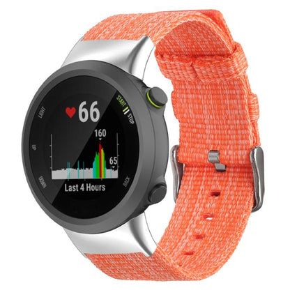 Bracelet de montre en toile de nylon xDfind, For Garmin Forerunner 45 / 45S / Swim 2