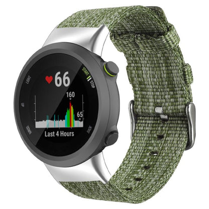 Bracelet de montre en toile de nylon xDfind, For Garmin Forerunner 45 / 45S / Swim 2