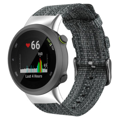 Bracelet de montre en toile de nylon xDfind, For Garmin Forerunner 45 / 45S / Swim 2