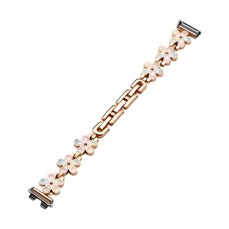 Bracelet de montre en métal à pétales de soleil xDfind, For Huawei Watch Fit 5 / Fit 5 Pro / Fit 4, For Huawei Band 11 Pro / 11, For Huawei Band 10 / 9 / 8