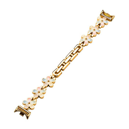 Bracelet de montre en métal à pétales de soleil xDfind, For Xiaomi Band 10 Pro / 9 Pro / 8 Pro, For Redmi Watch 6 / 5 / 4, For Xiaomi Smart Band 10 / 9 / 8