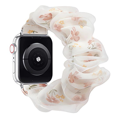 Bracelet de montre xDfind en polyester hybride organza double couche, For Apple Watch 42 / 44 / 45 / 46 / 49mm, For Apple Watch 38 / 40 / 41 / S10 42mm