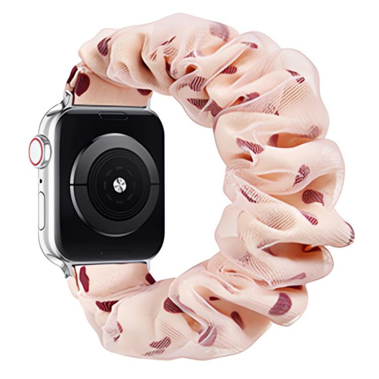 Bracelet de montre xDfind en polyester hybride organza double couche, For Apple Watch 42 / 44 / 45 / 46 / 49mm, For Apple Watch 38 / 40 / 41 / S10 42mm