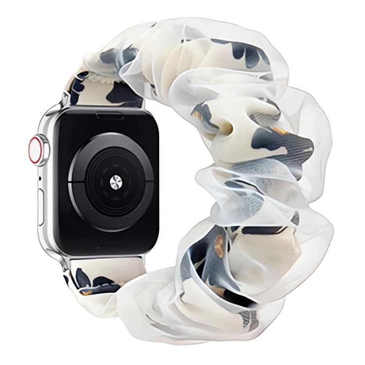 Bracelet de montre xDfind en polyester hybride organza double couche, For Apple Watch 42 / 44 / 45 / 46 / 49mm, For Apple Watch 38 / 40 / 41 / S10 42mm