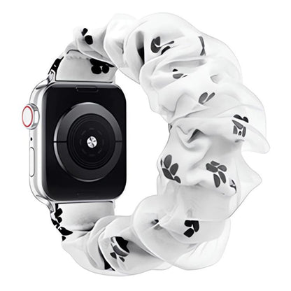 Bracelet de montre xDfind en polyester hybride organza double couche, For Apple Watch 42 / 44 / 45 / 46 / 49mm, For Apple Watch 38 / 40 / 41 / S10 42mm