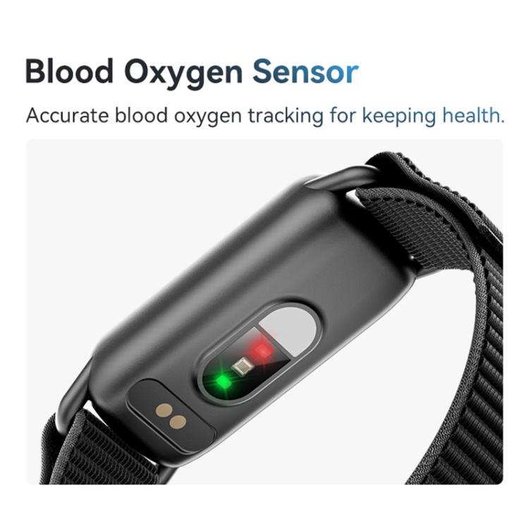 Bracelet connecté GTL1 avec écran TFT de 0,96 pouce et surveillance de la fréquence cardiaque