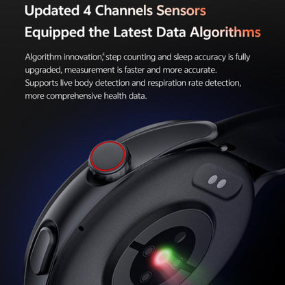 Montre connectée GTR3 avec écran AMOLED de 1,43 pouce et suivi de la fréquence cardiaque