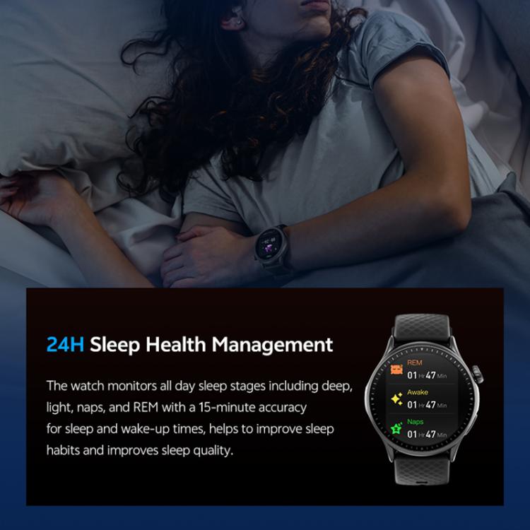 Montre connectée GTR3 avec écran AMOLED de 1,43 pouce et suivi de la fréquence cardiaque