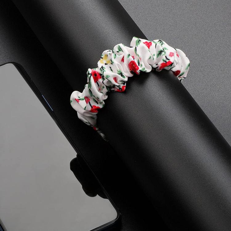 Bracelet de montre élastique en polyester xDfind pour Fitbit Luxe, S, L