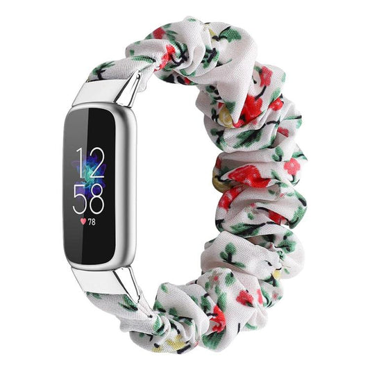 Bracelet de montre élastique en polyester xDfind pour Fitbit Luxe, S, L