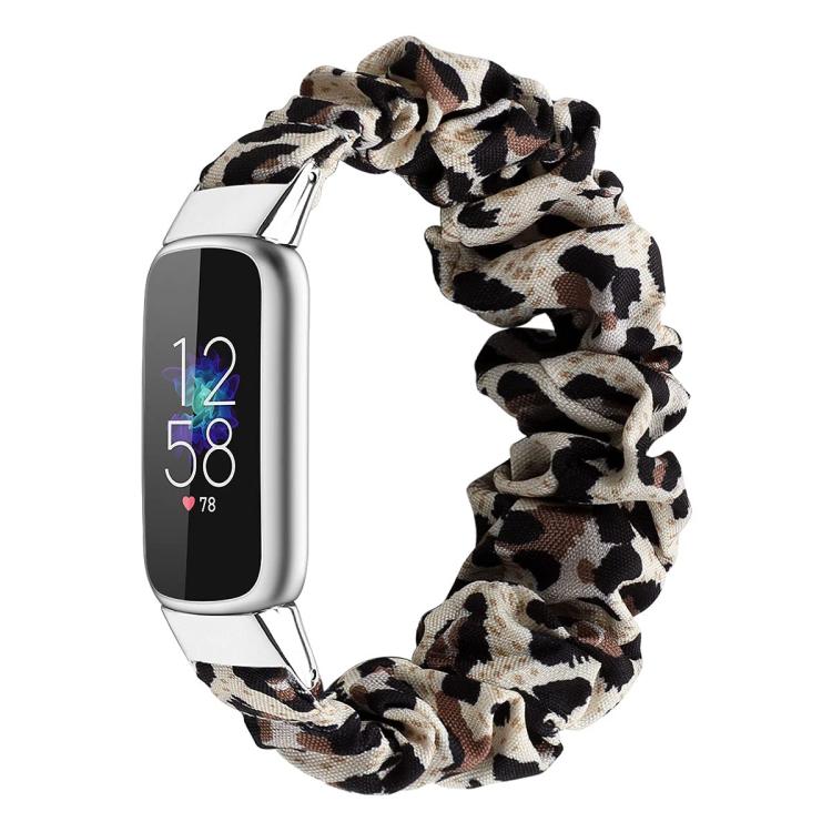 Bracelet de montre élastique en polyester xDfind pour Fitbit Luxe, S, L