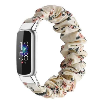 Bracelet de montre élastique en polyester xDfind pour Fitbit Luxe, S, L