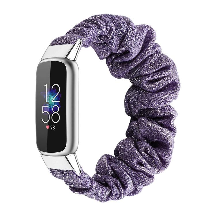 Bracelet de montre élastique en polyester xDfind pour Fitbit Luxe, S, L