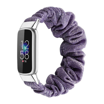 Bracelet de montre élastique en polyester xDfind pour Fitbit Luxe, S, L