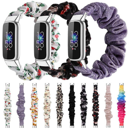 Bracelet de montre élastique en polyester xDfind pour Fitbit Luxe, S, L