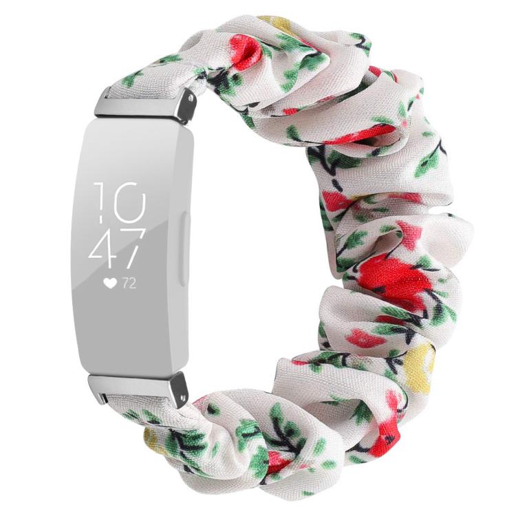 Bracelet de montre élastique en polyester xDfind avec couronne pour Fitbit Inspire, S, L