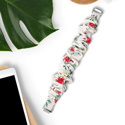 Bracelet de montre élastique en polyester xDfind avec couronne pour Fitbit Inspire, S, L