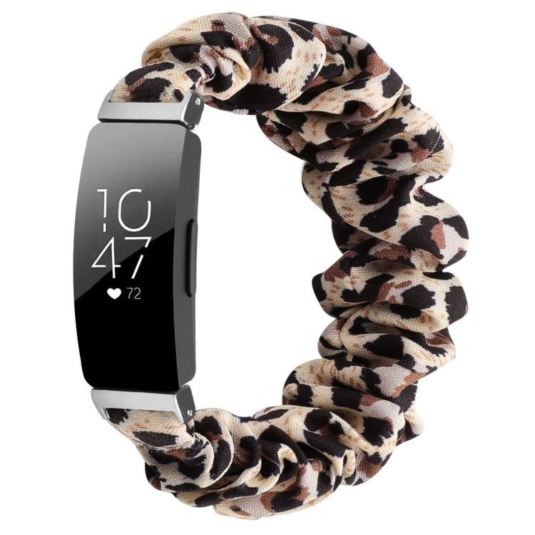 Bracelet de montre élastique en polyester xDfind avec couronne pour Fitbit Inspire, S, L