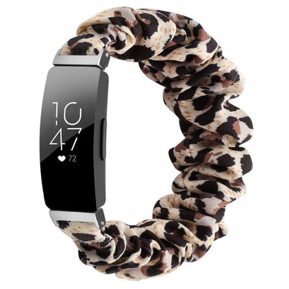 Bracelet de montre élastique en polyester xDfind avec couronne pour Fitbit Inspire, S, L