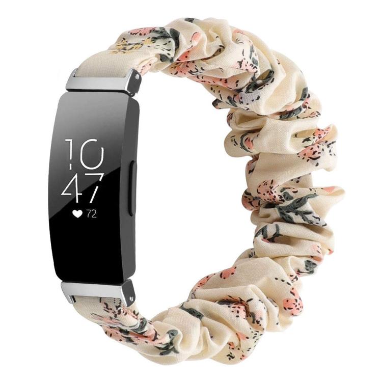 Bracelet de montre élastique en polyester xDfind avec couronne pour Fitbit Inspire, S, L