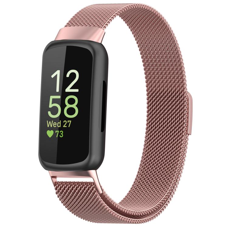 Bracelet de montre milanais en métal xDfind, For Fitbit Inspire 3