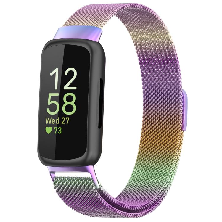 Bracelet de montre milanais en métal xDfind, For Fitbit Inspire 3