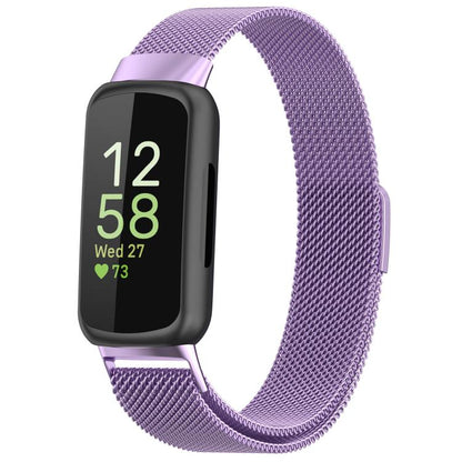 Bracelet de montre milanais en métal xDfind, For Fitbit Inspire 3