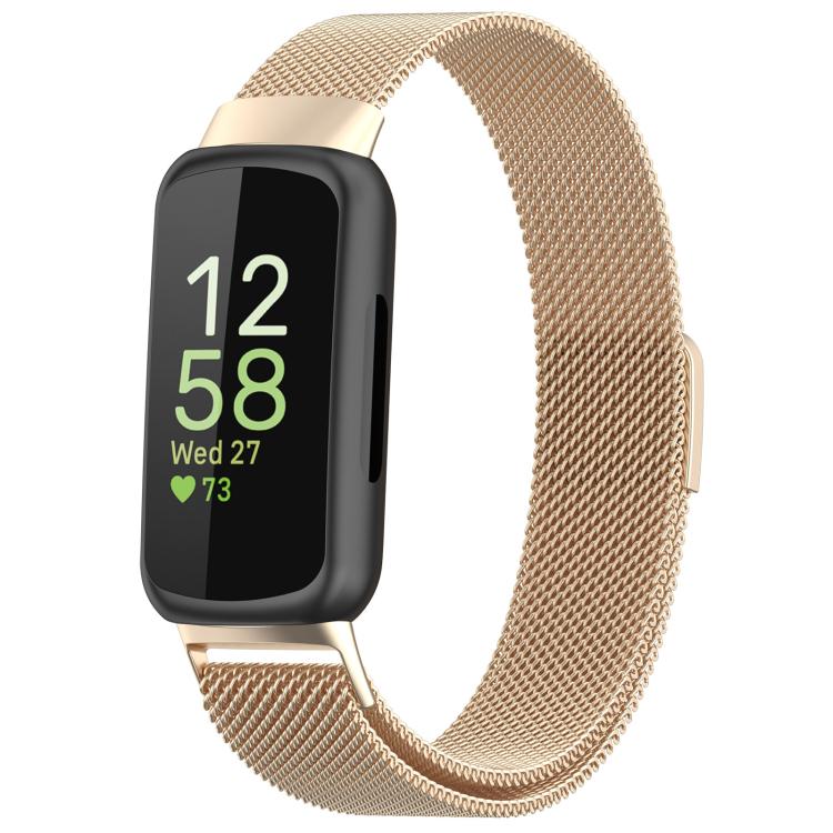 Bracelet de montre milanais en métal xDfind, For Fitbit Inspire 3