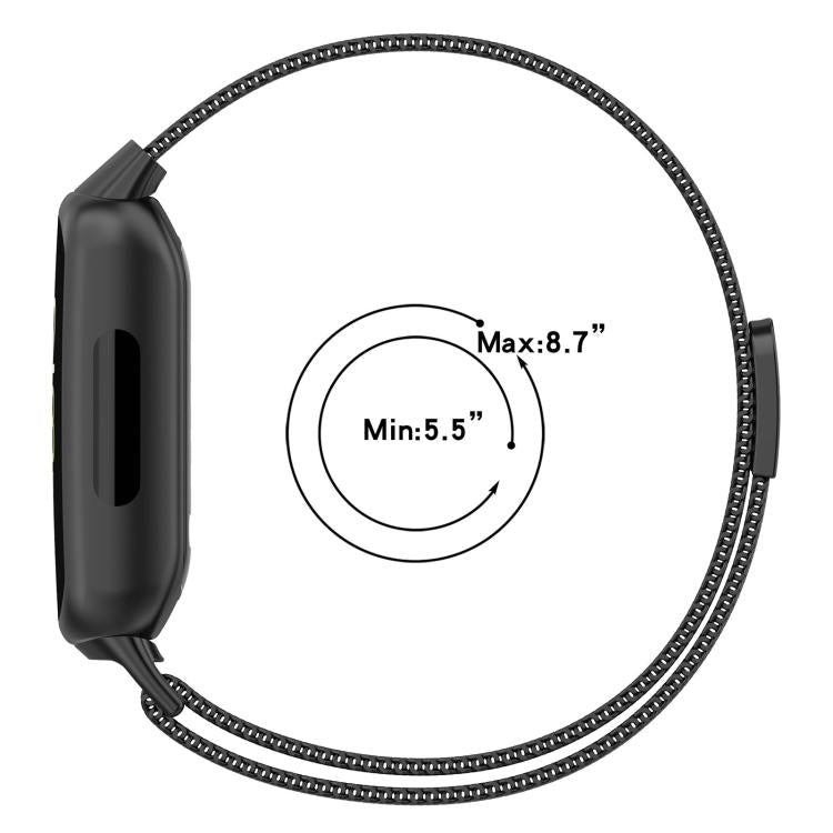 Bracelet de montre milanais en métal xDfind, For Fitbit Inspire 3